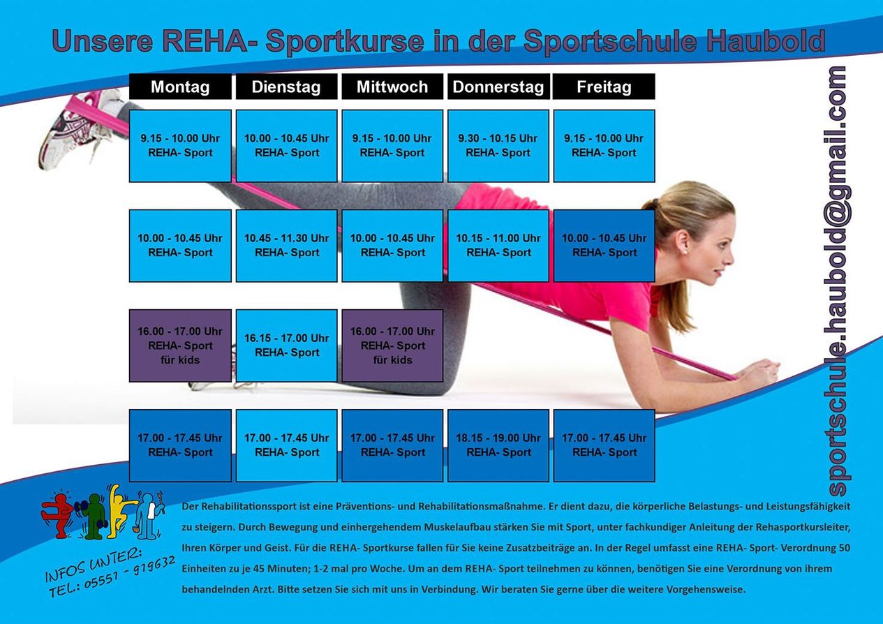 Reha Sport Kurse
